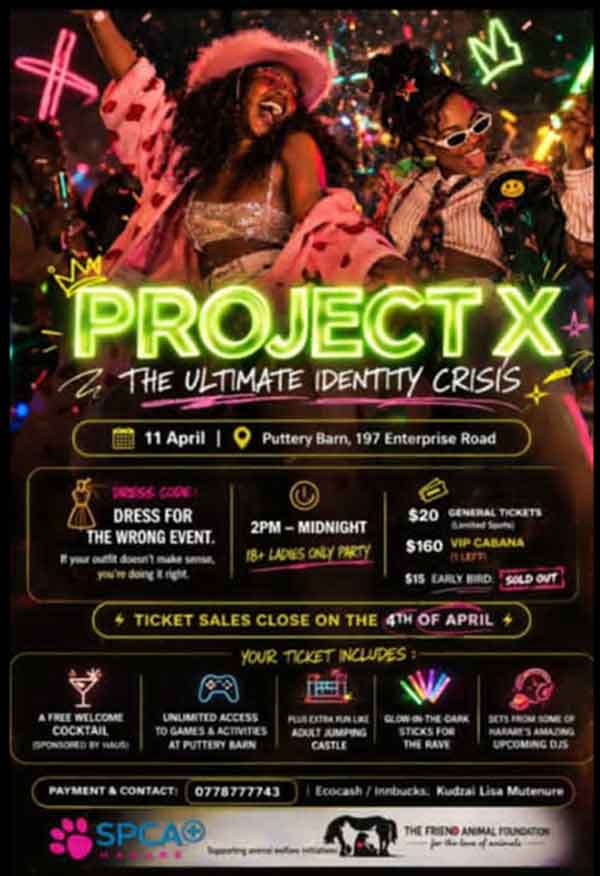 Project X fundraiser